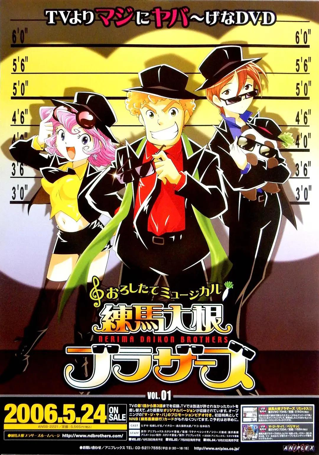 练马大根兄弟动画